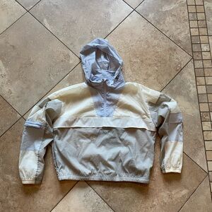 Kith 1/2 Zip Hooded Jacket size Large Women’s Fits Like Size Small Men’s